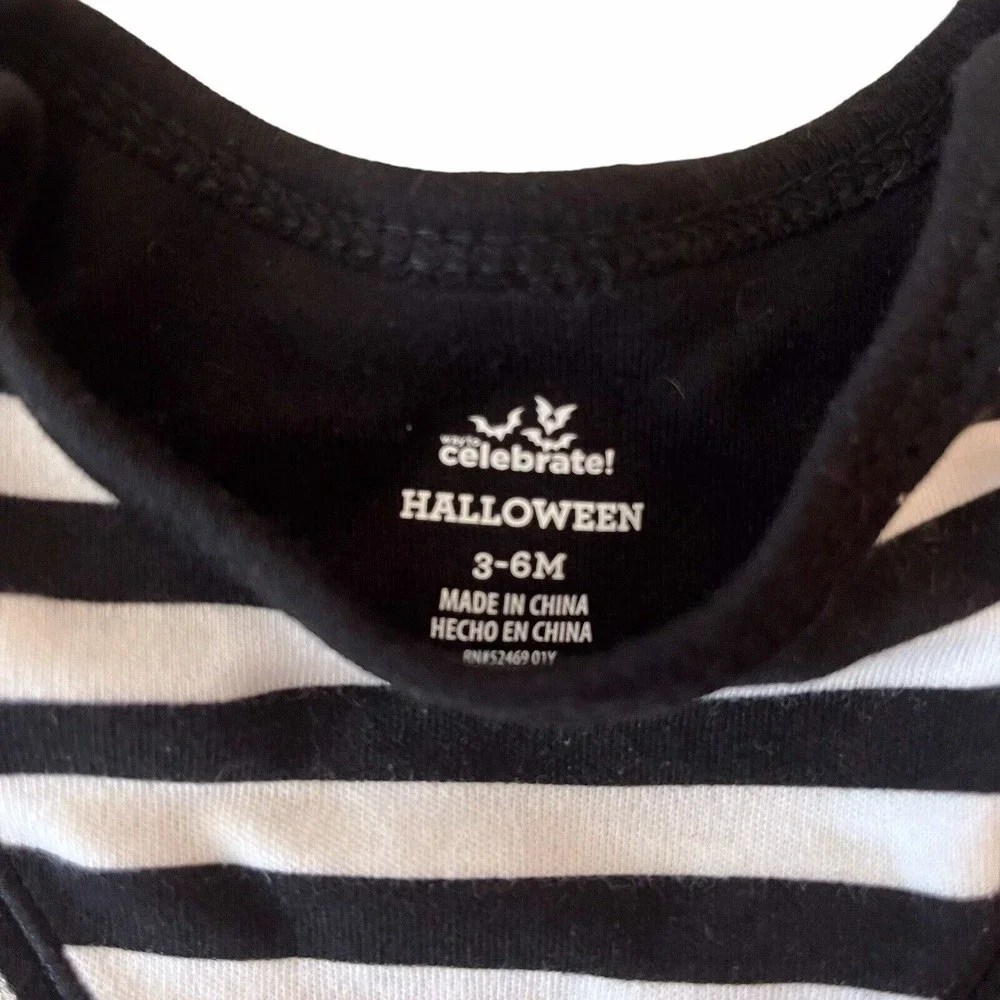 Way to Celebrate‎ Infant 3-6M Halloween Costume Ladybug Pirate 2 Piece NWT
